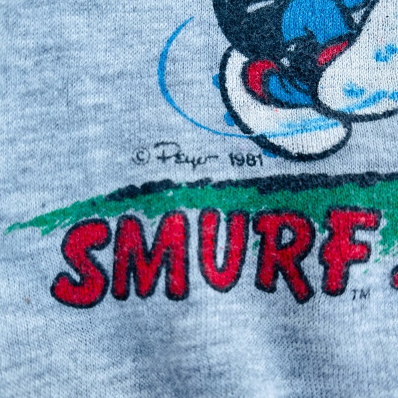 1981 smurfs hoodie - Picture 3 of 4